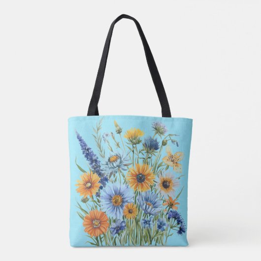 Floral Tote Bag (Achterkant)