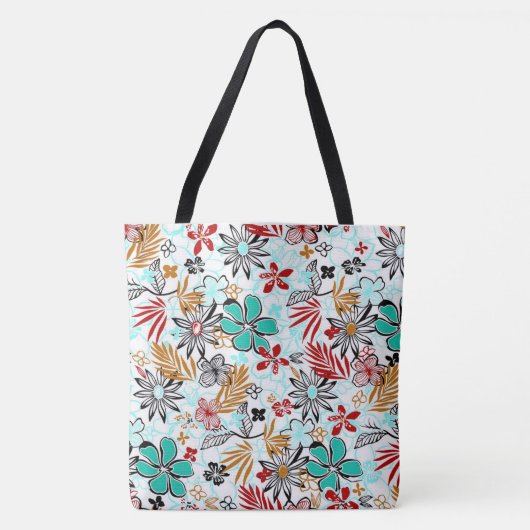 Floral Tote Bag (Voorkant)