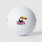 Floral Toucan Golfballen (Voorkant)