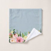 Floral Towel Bad Handdoek (Wasdoekje)