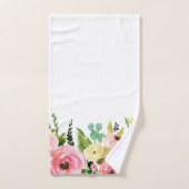 Floral Towel Bad Handdoek (Handdoek)