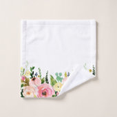 Floral Towel Bad Handdoek (Wasdoekje)