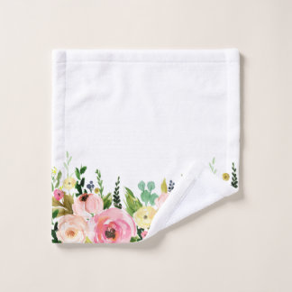 Floral Towel Bad Handdoek