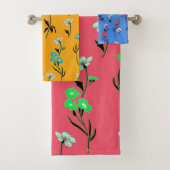Floral Towels Bad Handdoek (Insitu)