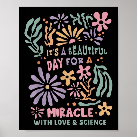 Floral Transfer Day IVF is een mooie dag voor MI Poster (Voorkant)