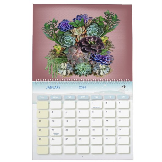 Floral Treasures Kalender (Jan 2026)