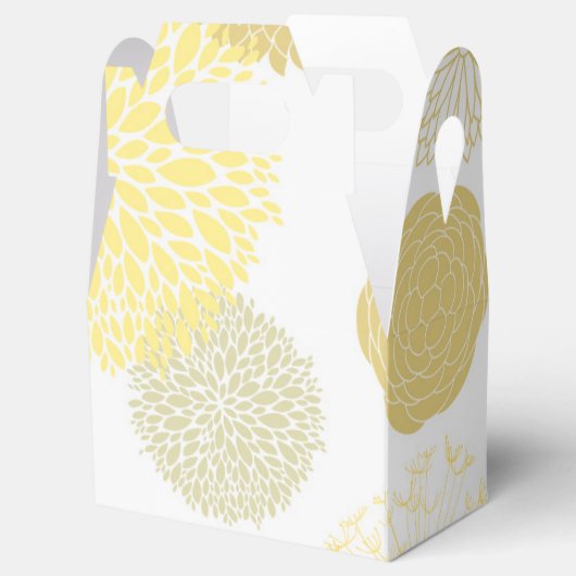 Floral Treat Box Bedankdoosjes (Geopend)