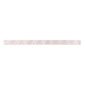 Floral Trellis Peach - White Satijnen Lint (Voorkant)