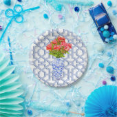 Floral Trellis Waterverf Papier Bord (Feest)