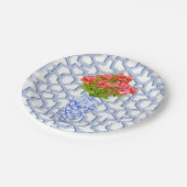 Floral Trellis Waterverf Papier Bord (Gekanteld)