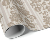 Floral Trendy Elegant Modern Wrapping Paper Cadeaupapier (Rol Hoek)
