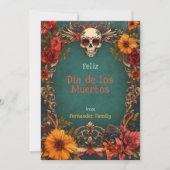 💀 Floral Tribute Dia de Muertos (Voorkant)