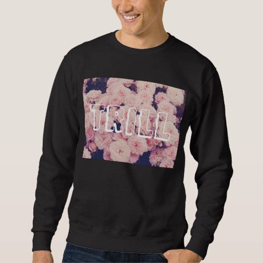 Floral Trill Swetshirt Trui (Voorkant)