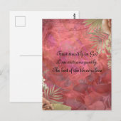 Floral Tropical Briefkaart Designer (Voorkant / Achterkant)