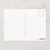 Floral Tropical Briefkaart Designer (Achterkant)