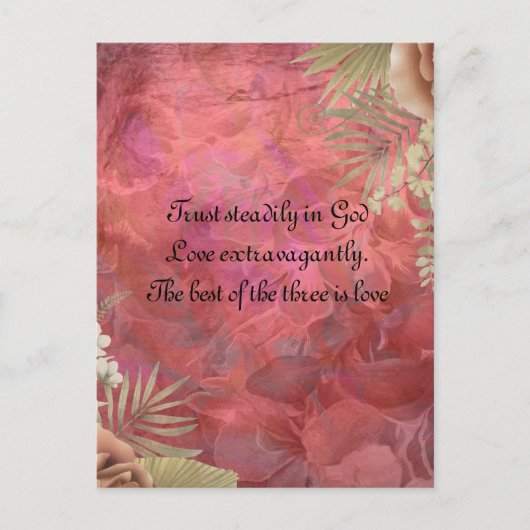 Floral Tropical Briefkaart Designer (Voorkant)