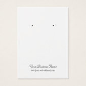 Floral Tropical Foliage verlaat een aangepaste dra Visitekaartje (Voorkant)