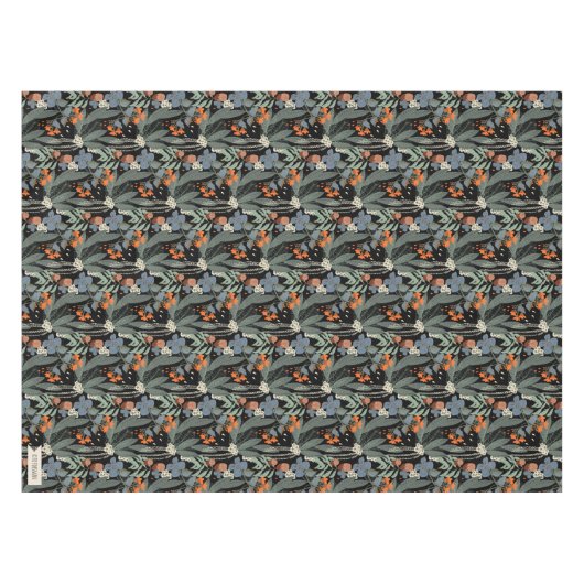 Floral tropisch oerwoud ©️ TRForsman tablecloth Tafelkleed (Voorkant (Horizontaal))