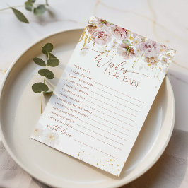 Floral tuinboho wenst baby