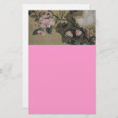 Floral tuinen briefpapier (Voorkant / Achterkant)