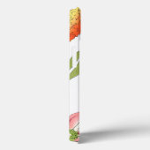 Floral tuinontwerp met witte achtergrond Case-Mate iPhone case (Achterkant / Rechts)