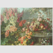 Floral tuinpapier tissuepapier (Voorkant)