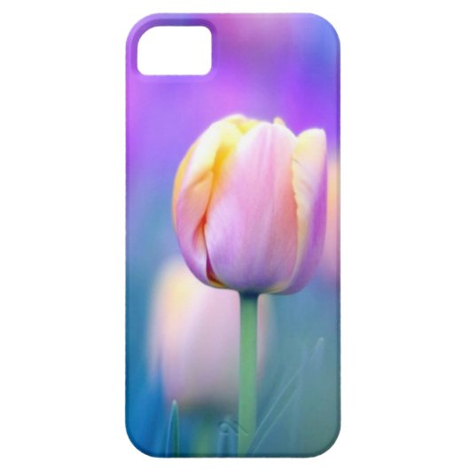 Floral Tulip iPhone 5 Hoesje (Achterkant)