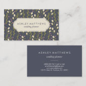 Floral Tulips Pattern Professional Visitekaartje (Voorkant / Achterkant)