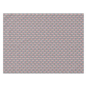 Floral Turkey Folk Art Pattern Tafelkleed (Voorkant (Horizontaal))