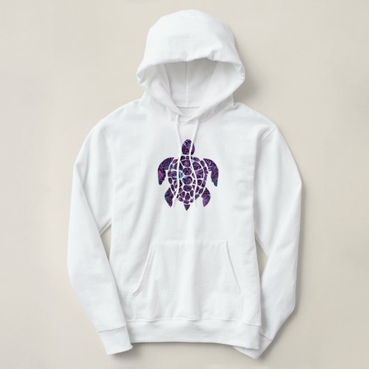 Floral Turtle Hoodie (Design voorkant)