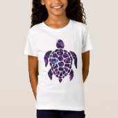 Floral Turtle T-shirt (Voorkant)