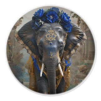 Floral Tusk Serenity Keramische Knop