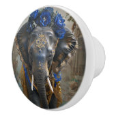 Floral Tusk Serenity Keramische Knop (Rechts)