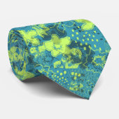 Floral  tweezijdig overdag stropdas (Opgerold)