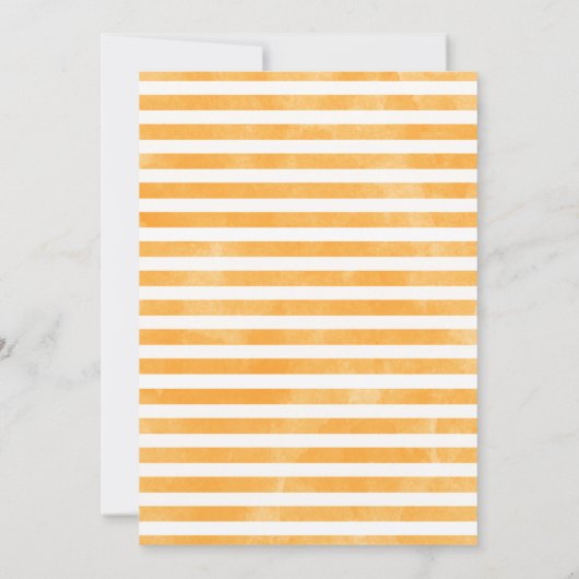 Floral Twins Two Little Pumpkins Baby shower Kaart (Achterkant)