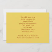 Floral Uitnodiging (Achterkant)