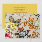 Floral Uitnodiging (Voorkant / Achterkant)