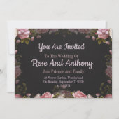 Floral Uitnodiging (Voorkant)