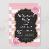 Floral Uitnodigingskaart Kaart (Voorkant / Achterkant)