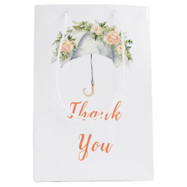 Floral Umbrella Baby Shower Medium Cadeauzakje