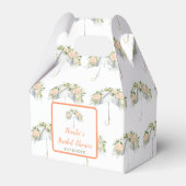 Floral Umbrella Bridal Shower Bedankdoosjes (Voorkant Zijde)