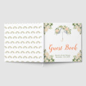 Floral Umbrella Bridal Shower Guest Book Gastenboek (Volledig)
