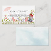 Floral Umbrella Rain Boots Request Informatiekaartje (Voorkant / Achterkant)