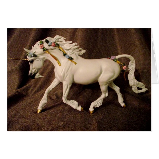 Floral Unicorn (Voorkant Horizontaal)