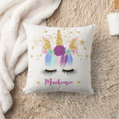  Floral Unicorn Kussen (Deken)