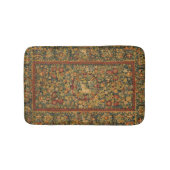 Floral Unicorn Motif Badmat (Voorkant)