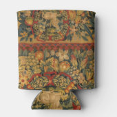 Floral Unicorn Motif Blikjeskoeler (Achterkant)