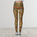 Floral Unicorn Motif Leggings<br><div class="desc">Floral Unicorn Motif</div>