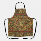 Floral Unicorn Motif Schort (Voorkant)