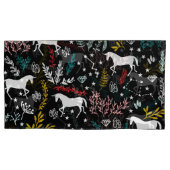 Floral Unicorn Pillowcase Kussensloop (Voorkant)